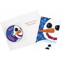 CD-8 Christmas Music Snowman Greeting Card